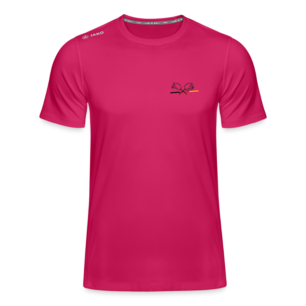 Black Edition JAKO Teenager Sport-T-Shirt Run 2.0 - dunkles Pink