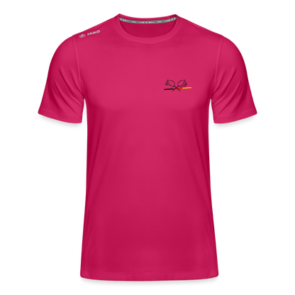 Black Edition JAKO Teenager Sport-T-Shirt Run 2.0 - dunkles Pink